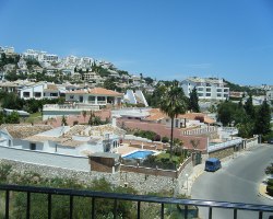 View from Balcony and Living Room